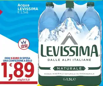 Market Ingross Acqua LEVISSIMA offerta
