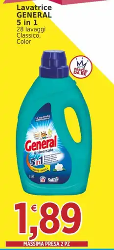 Market Ingross Lavatrice GENERAL 5 in 1 offerta