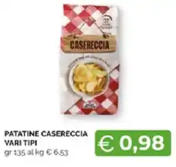 Mercatò Extra PATATINE CASERECCEIA offerta