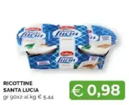 Mercatò Extra Ricottine Santa Lucia offerta