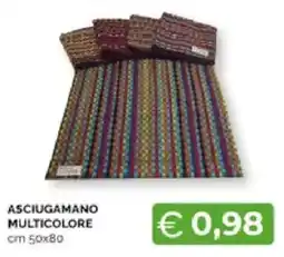 Mercatò Extra ASCIUGAMANO MULTICOLORE offerta