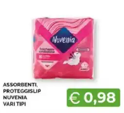 Mercatò Extra Assorbenti, proteggislip Nuvenia offerta