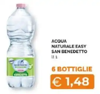 Mercatò Extra Acqua naturale easy San Benedetto offerta