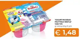 Mercatò Extra YOGURT MAXIDUO FRUTTOLO NESTLE' offerta