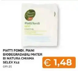 Mercatò Extra Piatti fondi eco Bi Natura Chiama offerta