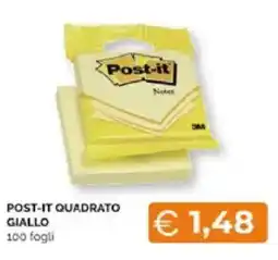 Mercatò Extra Post-it quadrato giallo offerta