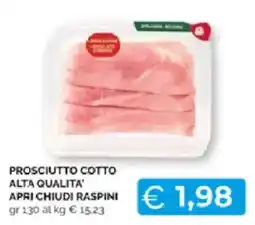 Mercatò Extra Prosciutto Cotto Alta Qualita' Apri Chiudi Raspini offerta