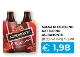 Mercatò Extra Salsa di ciliegino, datterino Agromonte offerta