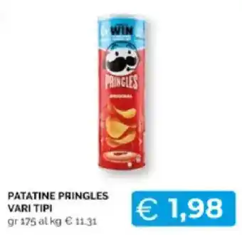 Mercatò Extra Patatine Pringles offerta