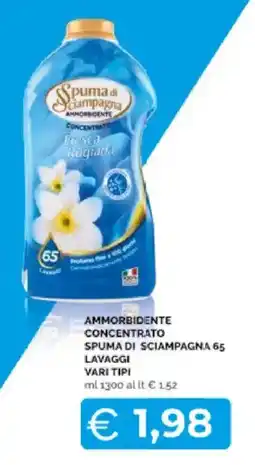 Mercatò Extra Spuma di Sciampagna Ammorbidente offerta