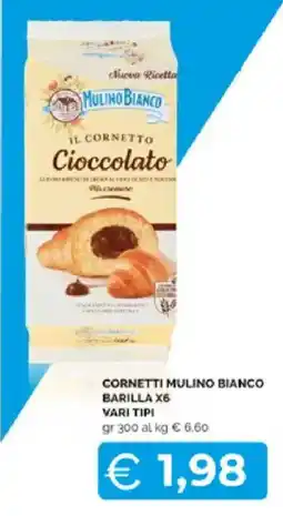 Mercatò Extra Cornetti Mulino Bianco offerta