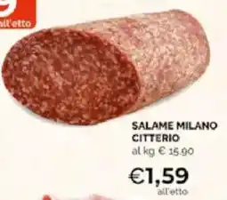 Mercatò Extra Salame Milano Citterio offerta