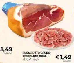 Mercatò Extra Prosciutto Crudo Zeroelode Boschi offerta