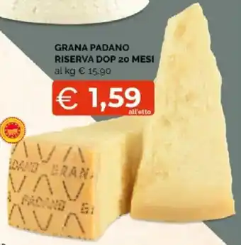 Mercatò Extra Grana Padano Riserva DOP offerta