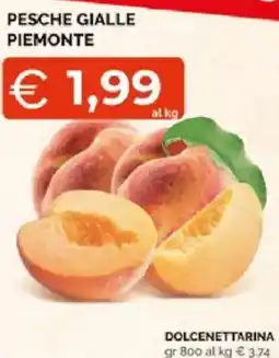 Mercatò Extra PESCHE GIALLE PIEMONTE offerta