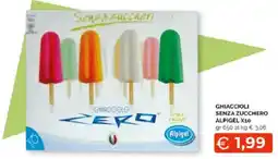 Mercatò Extra Ghiaccioli senza zucchero Alpigel offerta