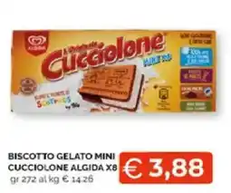 Mercatò Extra Biscotto gelato mini cucciolone algida offerta