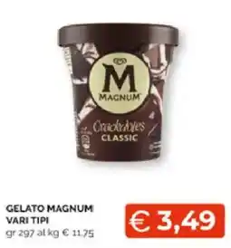 Mercatò Extra Gelato Magnum Crackletoes Classic offerta