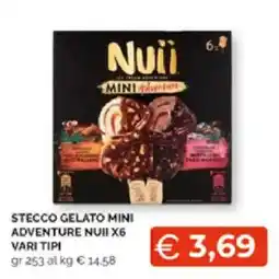 Mercatò Extra STECCO GELATO MINI ADVENTURE NUUI offerta