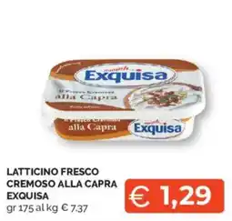 Mercatò Extra LATTICINO FRESCO CREMOSO ALLA CAPRA EXQUISA offerta