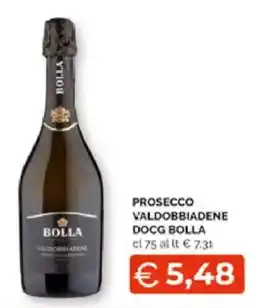 Mercatò Extra Prosecco Valdobbiadene DOCG Bolla offerta