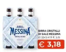 Mercatò Extra Birra Messina Cristalli di Sale offerta