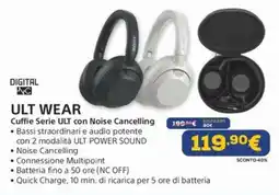 Euronics Cuffie Serie ULT con Noise Cancelling offerta