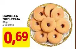 DPiù CIAMBELLA ZUCCHERATA offerta