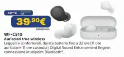 Euronics WF-C510 Auricolari true wireless offerta