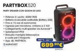 Euronics PARTYBOX 520 offerta