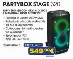 Euronics PARTYBOX STAGE 320 offerta