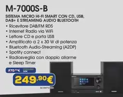 Euronics M-7000S-B offerta
