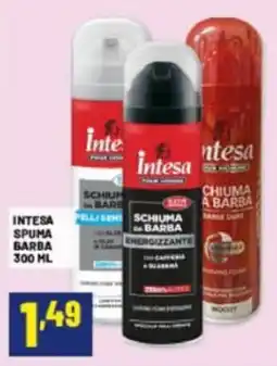 Risparmio Casa Intesa spuma barba offerta