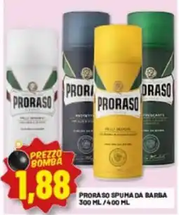 Risparmio Casa PRORASO SPUMA DA BARBA offerta