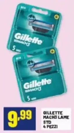 Risparmio Casa Gillette Mach3 Lame offerta