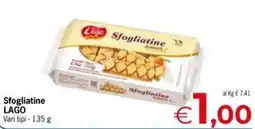 Despar Sfogliatine LAGO offerta