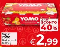 Despar Yogurt YOMO offerta
