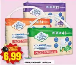 Risparmio Casa Pannolini Morby TriPacco offerta
