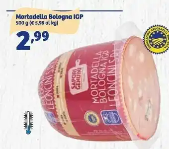 In'S Mercato Mortadella bologna igp 500 g offerta