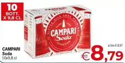 Despar CAMPARI Soda offerta