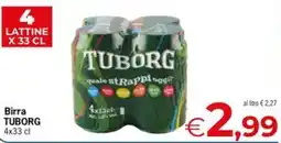 Despar Birra TUBORG offerta