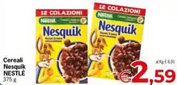 Despar Cereali Nesquik NESTLÉ offerta