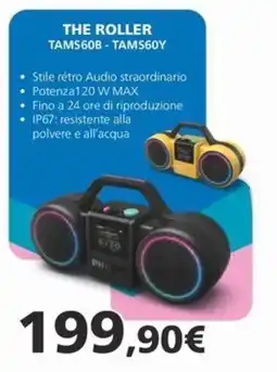Euronics THE ROLLER TAMS60B - TAMS60Y offerta