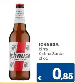 C+C Cash and Carry ICHNUSA birra Anima Sarda offerta