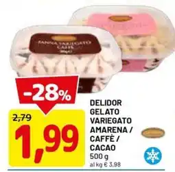DPiù DELIDOR GELATO VARIEGATO offerta