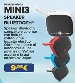 Euronics MINI3 SPEAKER BLUETOOTH® offerta