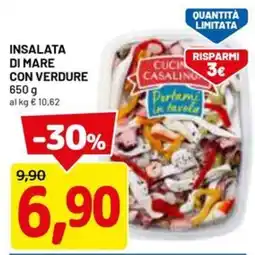 DPiù INSALATA DI MARE CON VERDURE offerta