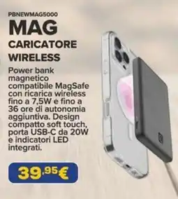 Euronics MAG CARICATORE WIRELESS offerta