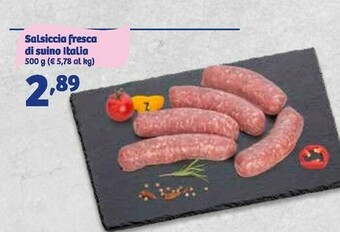 In'S Mercato Salsiccia fresca di suino italia offerta