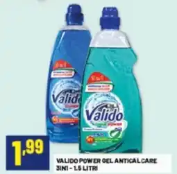 Risparmio Casa Valido Power Gel Antical Care offerta
